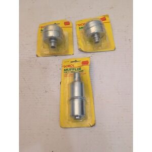 Lot Of 3 Dorcy Small Engine Muffler 1/2" Briggs 33-4131 (2) 33-4132 (1)